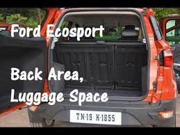 ford ecosport back door area design