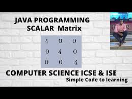 c program to check for scalar matrix