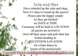 If you're hosting a classic wedding, the wording of the wedding wording for a theme wedding. Country Wedding Invitation Wording