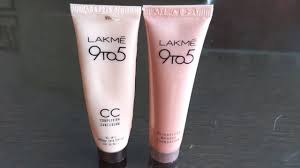 lakme 9 to 5 cc cream review