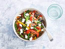 wild rice and lentil salad savory