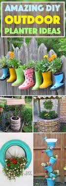 Can be made in custom sizes! 20 Amazing Diy Outdoor Planter Ideas To Make Your Garden Wonderful
