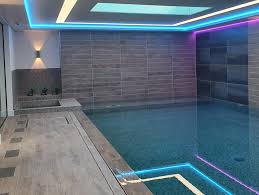 Basement Pool With Spa Gym Polysteel