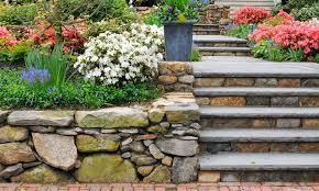 using drystack stones for walls and