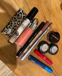 mac bulk makeup on designer wardrobe