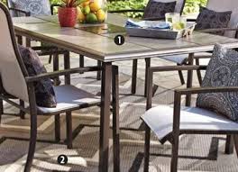Living Blu Rectangular Tile Table