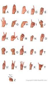 Prototypal Asl Chart Printable Free Printable Sign Language