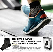 Sb Sox Compression Foot Sleeves For Men Women Best Plantar Fasciitis Socks For Plantar Fasciitis Pain Relief Heel Pain And Treatment With Arch