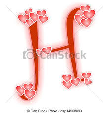 Love Letter Alphabet H