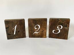 Table Numbers Without A Hitch Event Decor