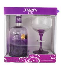 tanns tann s gin giftset 700ml glas