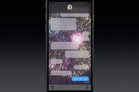 how to get fireworks in imessage