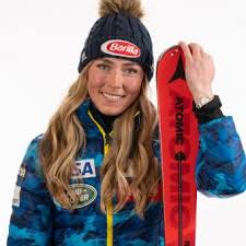 She wears a unique sticker on her helmet which says abfttb (always be she had her world cup at the age of 11 on march 11, 2011. Mikaela Shiffrin