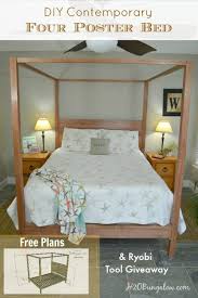 Diy Queen Bed Frame Plans Tutorial