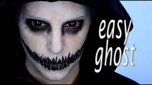 easy ghosts halloween makeup tutorial