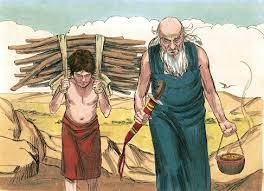 Abraham And Isaac Walk Together Stock Photo - Download Image Now - iStock