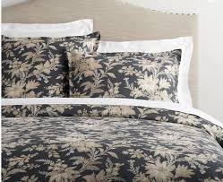 Every designer knows the power of pattern. Augustine Floral Belgian Flax Linen Duvet Cover Shams Linen Duvet Covers Bed Modern Bed