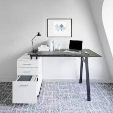Techni Mobili White Modern Home Office