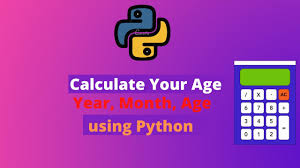 age calculator in python