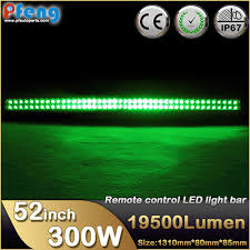 China 52 Inch Curved 300w Green Led Light Bar For Jeep China Light Bar Led Light Bar
