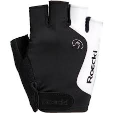 Roeckl Rad Smu Bike Gloves Short Schwarz Weiß