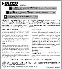 Additional General Manager Finance Accounts It Job In