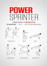 power sprinter workout