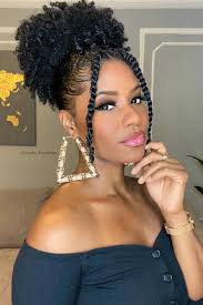 Black hair is a challenge in maintenance and styling, but if you choose the right haircut and proper hairstyle that is also lovely and stylish, you will it is not an easy thing to wear and process hairstyles for black women. 30 Quick Easy Natural Hairstyles Curly Girl Swag In 2020 Natural Hair Styles Easy Natural Hair Styles For Black Women Black Girl Natural Hair