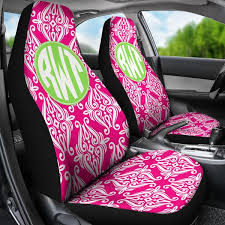 Monogrammed Car Seat Covers Chic