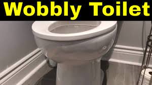 how to fix a shaking wobbly toilet 2