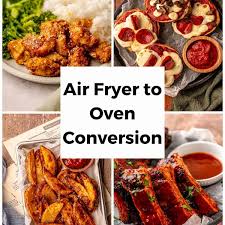 air fryer to oven conversion real
