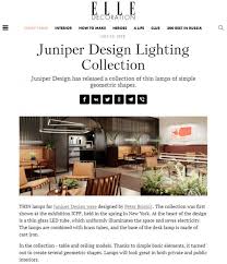 Elegant home decor inspiration and interior design ideas, provided by the experts at elledecor.com. Linear Lighting By Juniper Applauded In Elle Decoration Russia