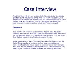     Introduction   Case Study Interviewing   Consulting SlideShare