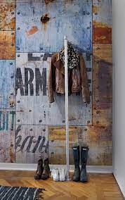 Industrial Rusted Metal Accent Wall