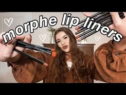 morphe lip liner swatches review