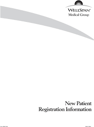 New Patient Registration Information Pdf
