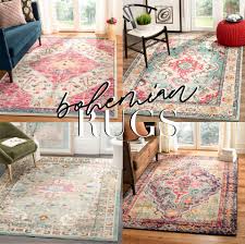large bohemian area rugs under 300