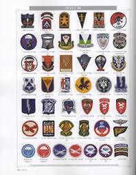 Us Army Patches Flashes And Ovals An