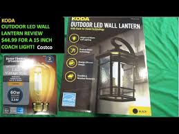 Koda Outdoor Led Wall Lantern 44 99