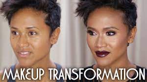 makeup transformation on shameless maya