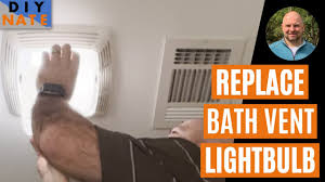bathroom light in a vent fan