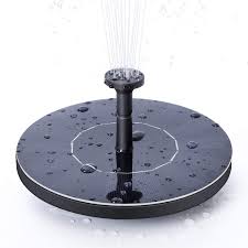Outdoor fountain diy projects, built in fountain and water features tutorials. Amazon Com Ankway 1 4w Solar Fountain Classic Version Solar Powered Fountain Pump For Bird Bath Garden Backyard Pond Pool Outdoor Free Standing Floating Solar Water Fountain With 7 Nozzle Garden Outdoor