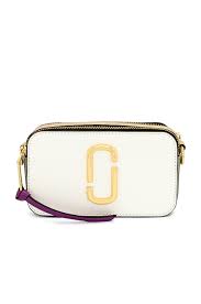Marc jacobs the snapshot small camera bag crossbody bag new cloud white multi. Marc Jacobs Snapshot Bag In New Moon White Multi Revolve