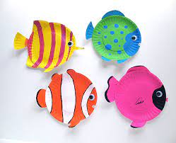 Paper Plate Tropical Fish Make And Takes