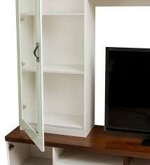 Storage Tv Unit In Brown And White