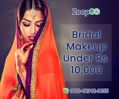 how bridal makeup get done under 10 000