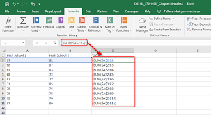 excel how to lock a cell in a formula