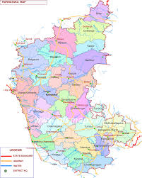 In most sities you can get the link to visible map region. Jungle Maps Map Of Karnataka State