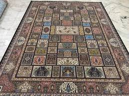 irani silk carpet handmade size 2x6
