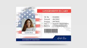 usa id card psd free